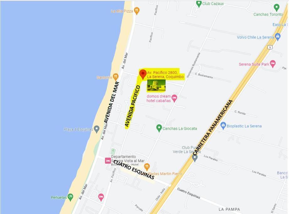 Departamento A Pasos De La Playa Avenida Del Mar Apartamento La Serena
